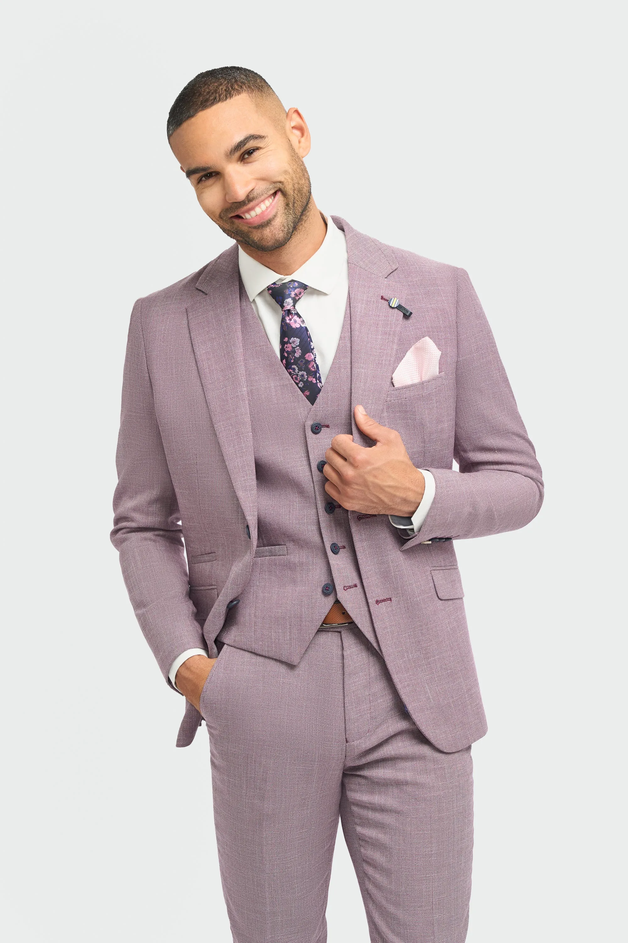 Miami Lilac Slim Fit Blazer