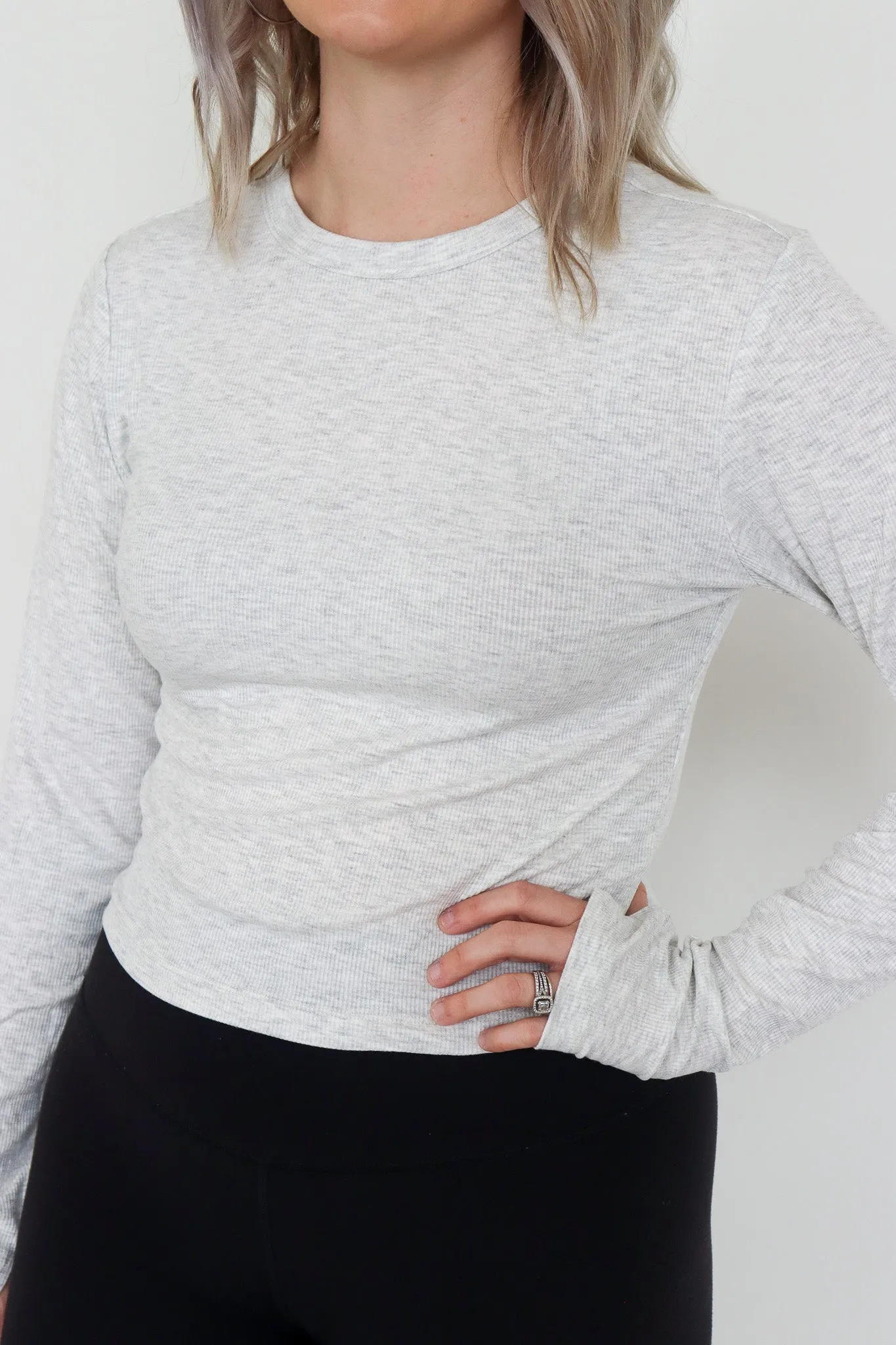 MWF Ribbed Long Sleeve by Alexander Jane