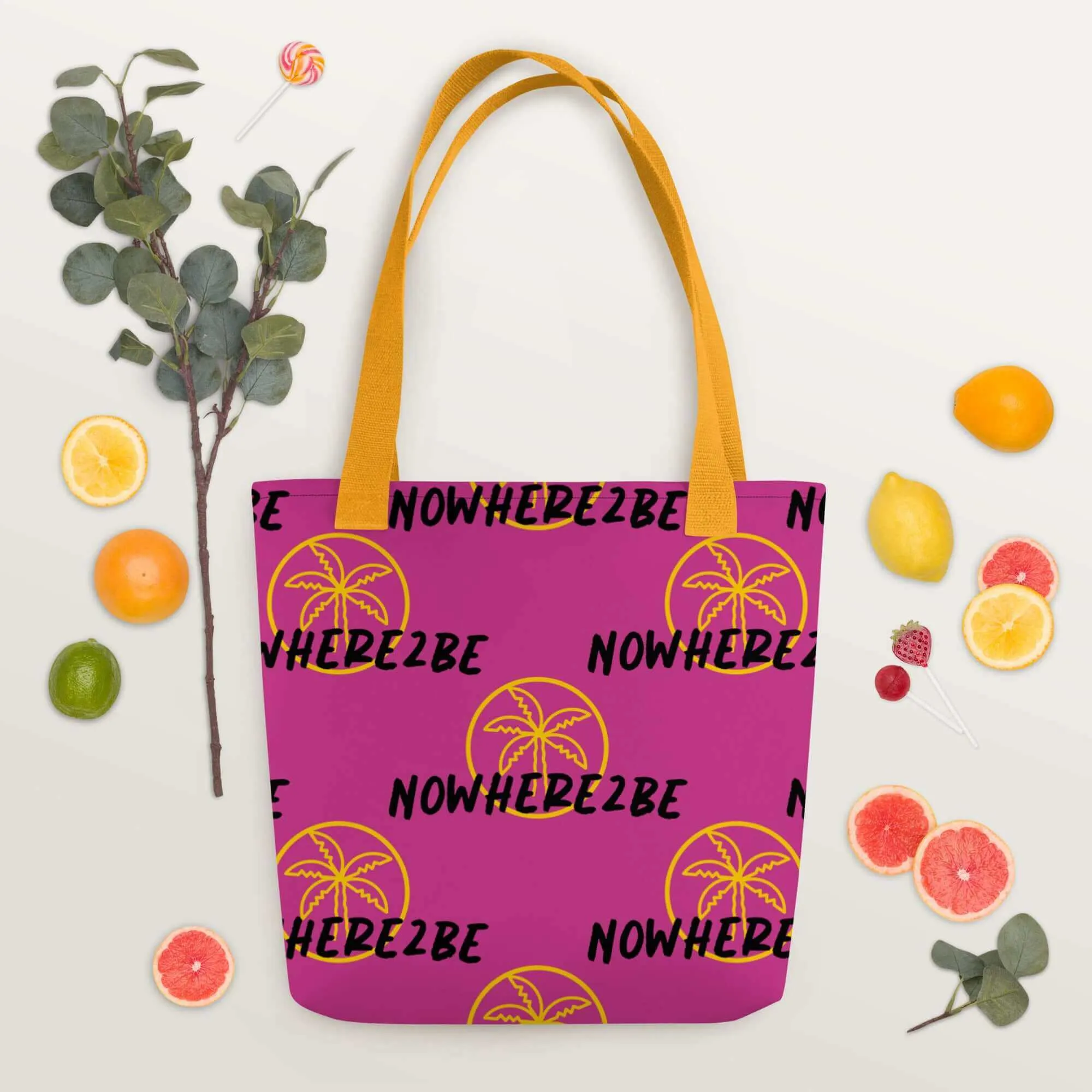 Nowhere2be Tote Bag