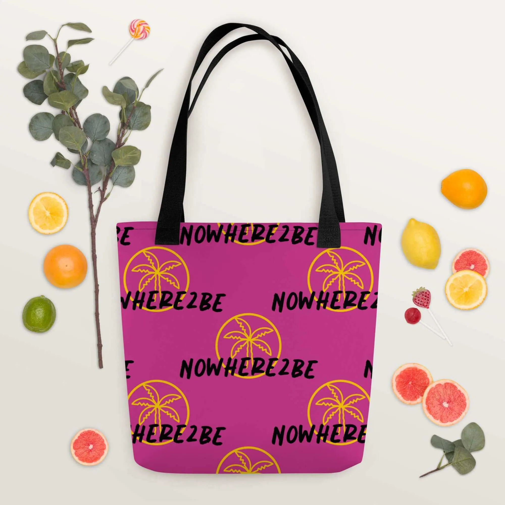 Nowhere2be Tote Bag