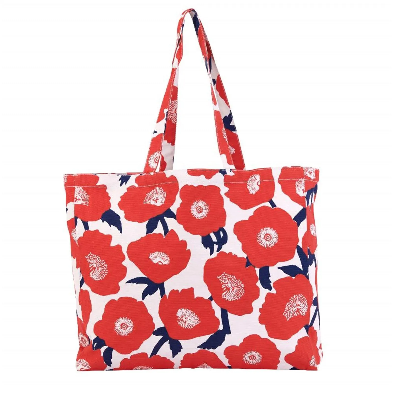 Poppies Little Shopper Tote Bag