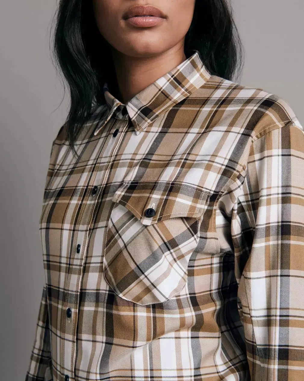 Rag & Bone - Jonah Plaid Shirt in Brown Plaid