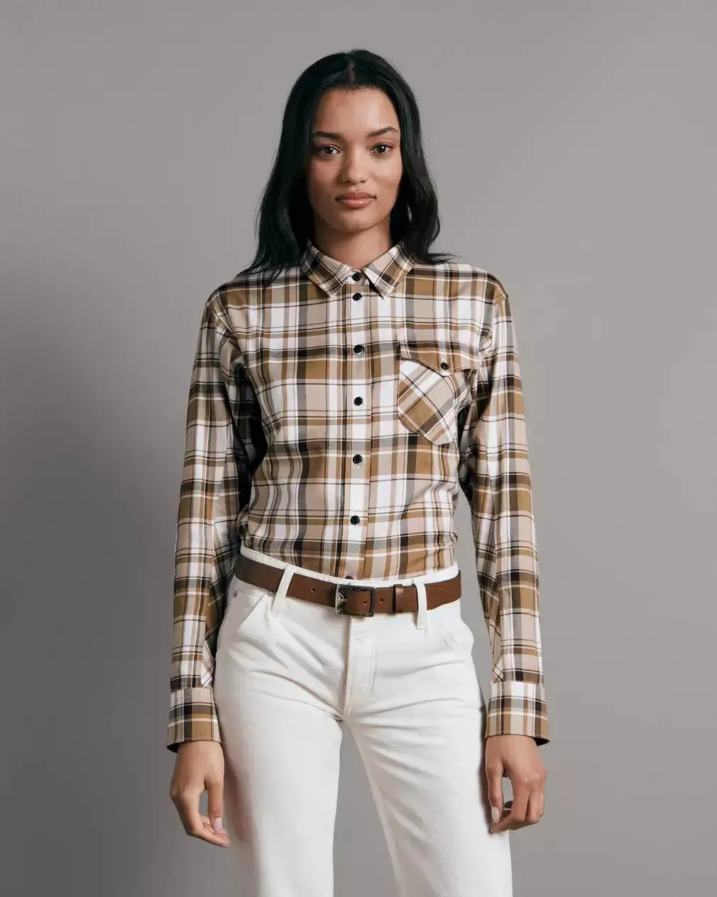 Rag & Bone - Jonah Plaid Shirt in Brown Plaid