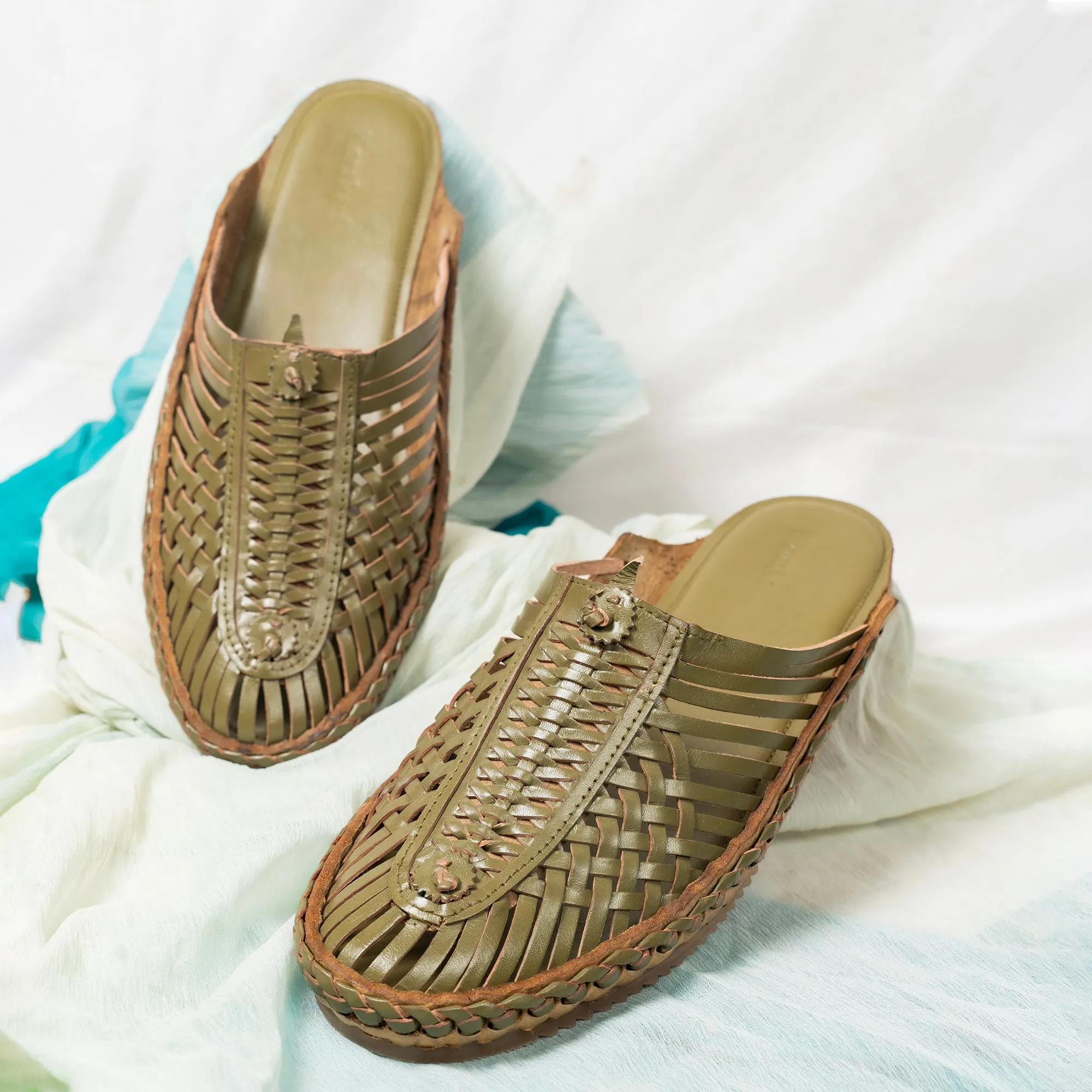 Seaweed - Handcrafted Leather Loafer for Women