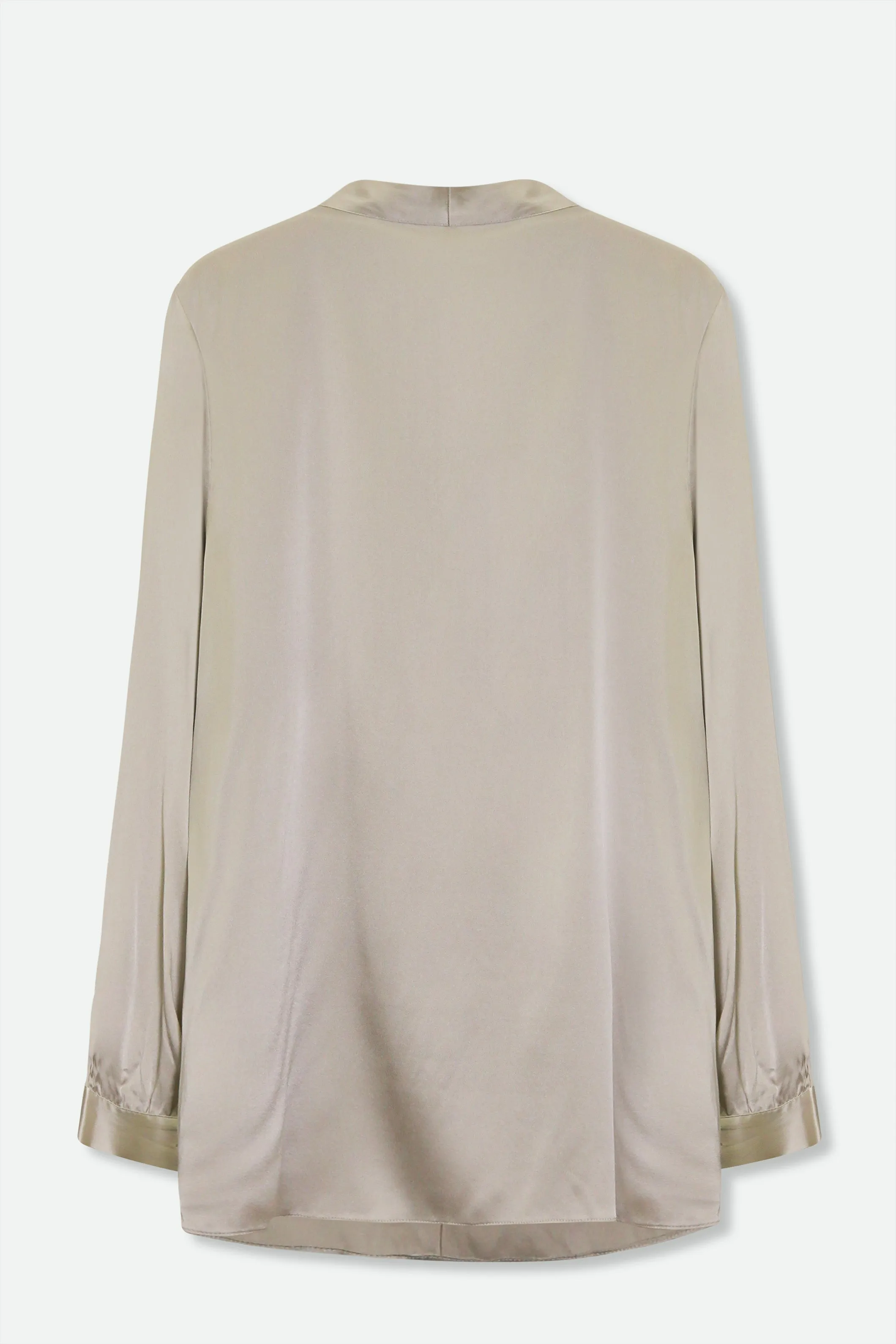 SEVERINA TIE BLOUSE IN SILK GEORGETTE