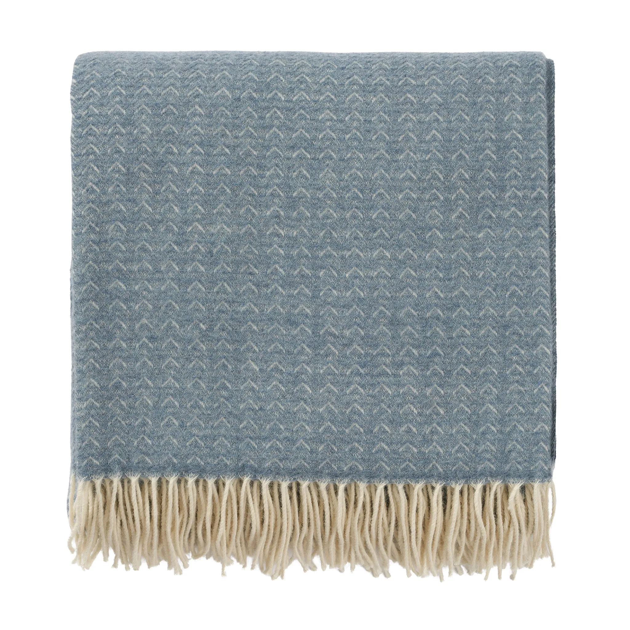 Siljan Cashmere Blanket [Teal melange]