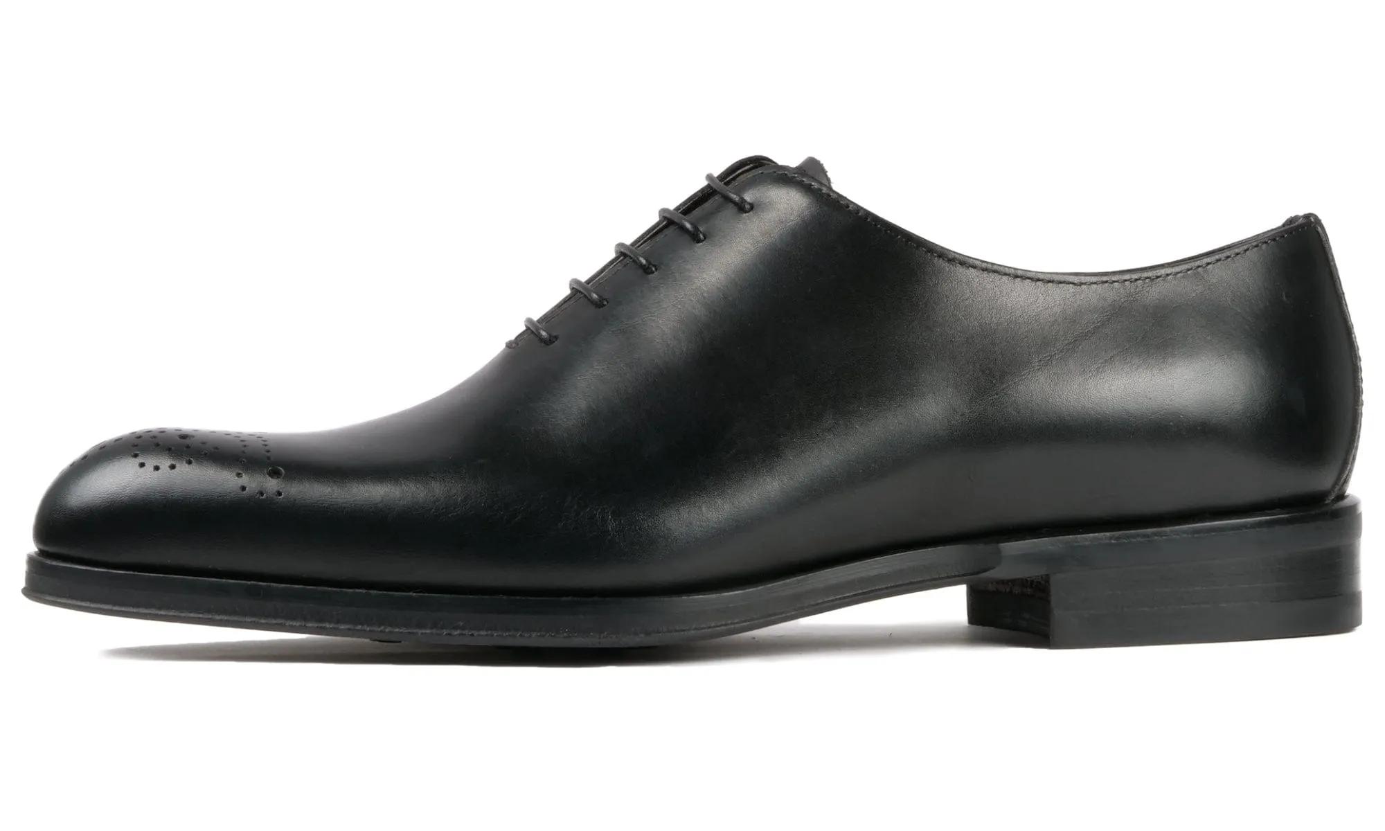 Soho Wholecut Oxford Brogue Black