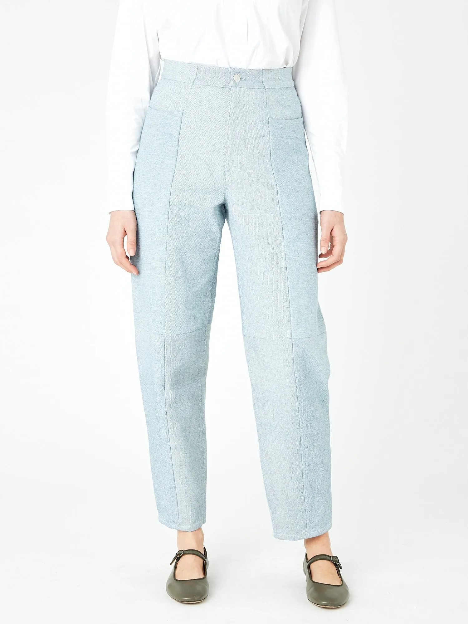 The Reverse Denim Charlie Trousers