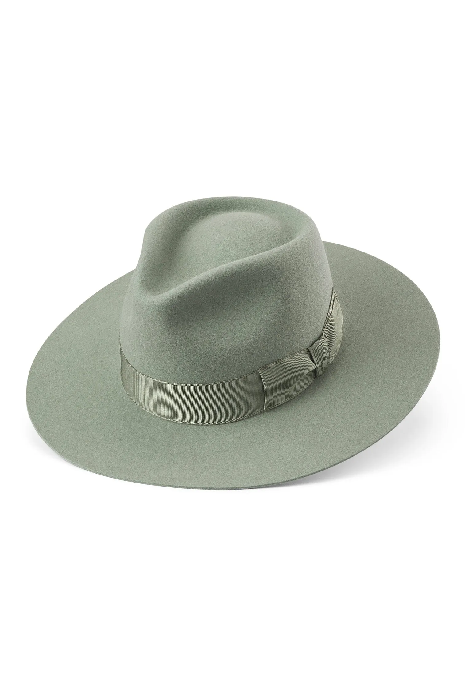 Toni Green Flat-Brim Fedora