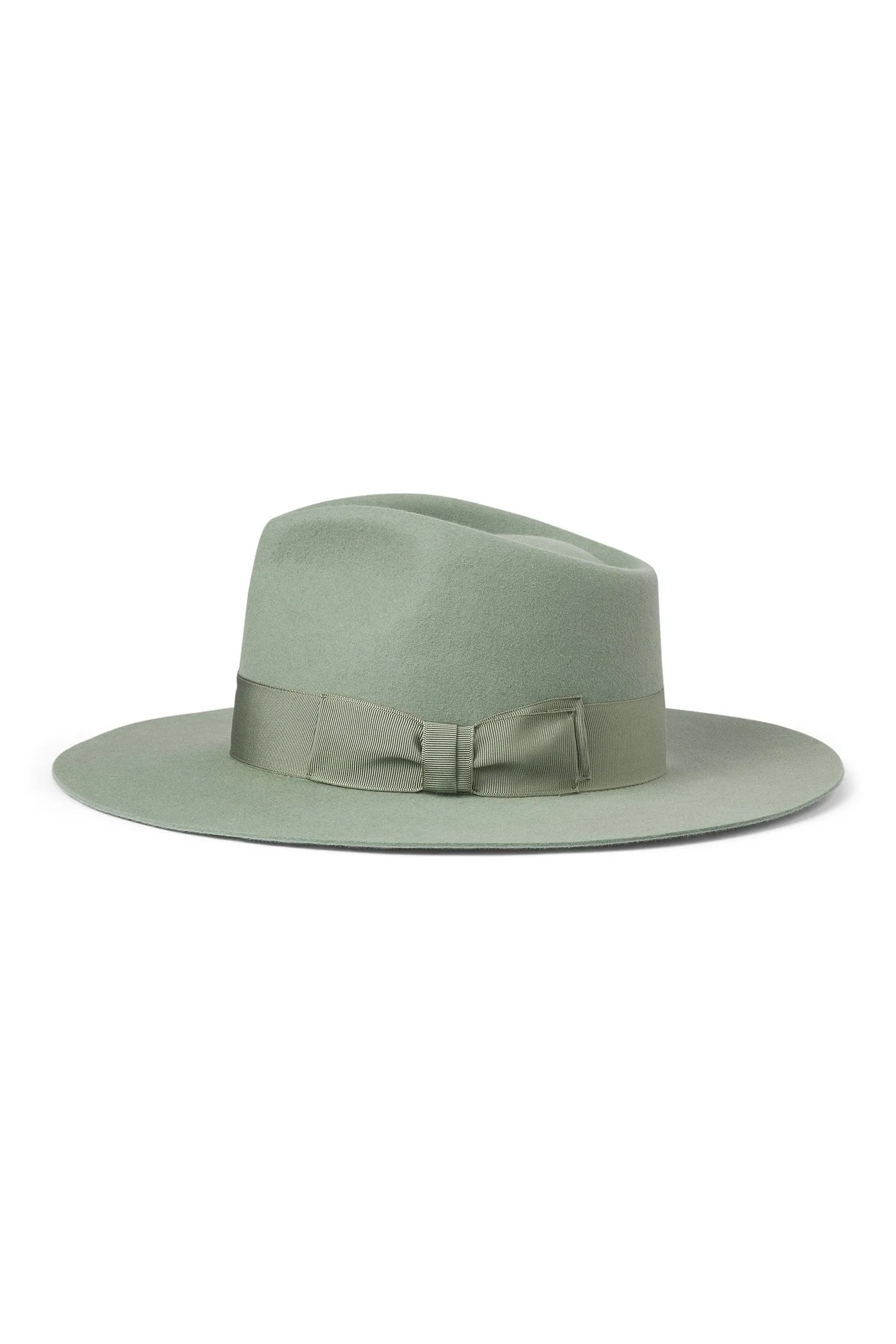 Toni Green Flat-Brim Fedora