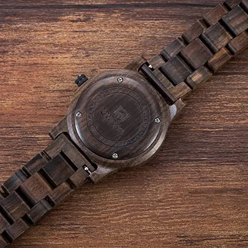 UWOODPro™ Men's Handmade Wood Watch - Minimalist Analog Wooden Watch