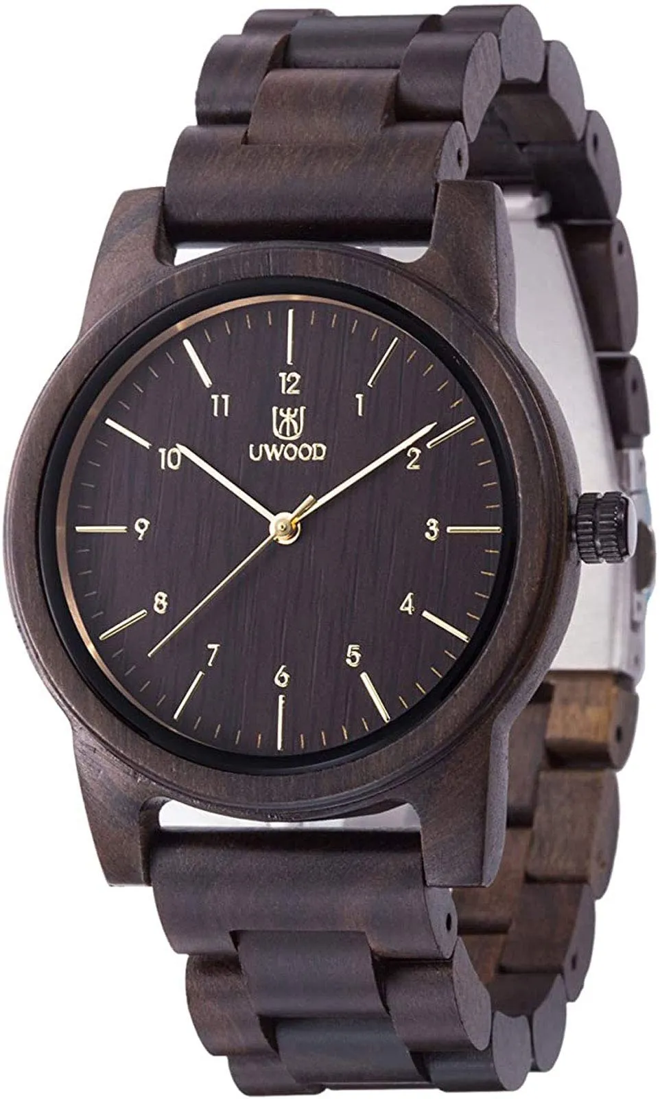 UWOODPro™ Men's Handmade Wood Watch - Minimalist Analog Wooden Watch