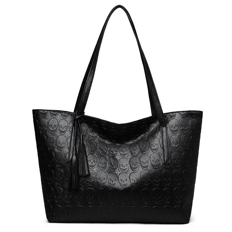 Versatile Crossbody Solid Color Tote Women's Bag