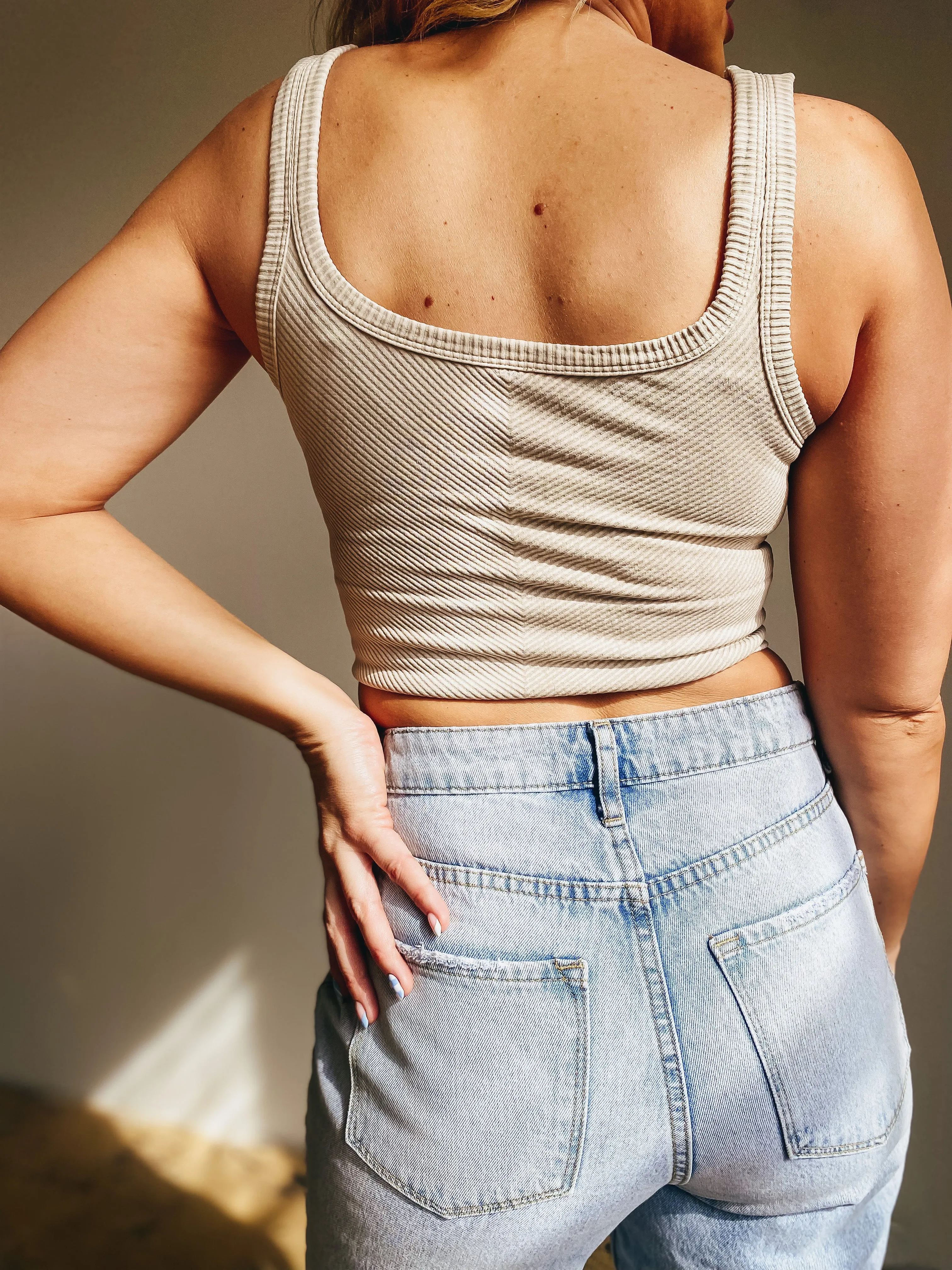 Walk The Street Cropped Tank