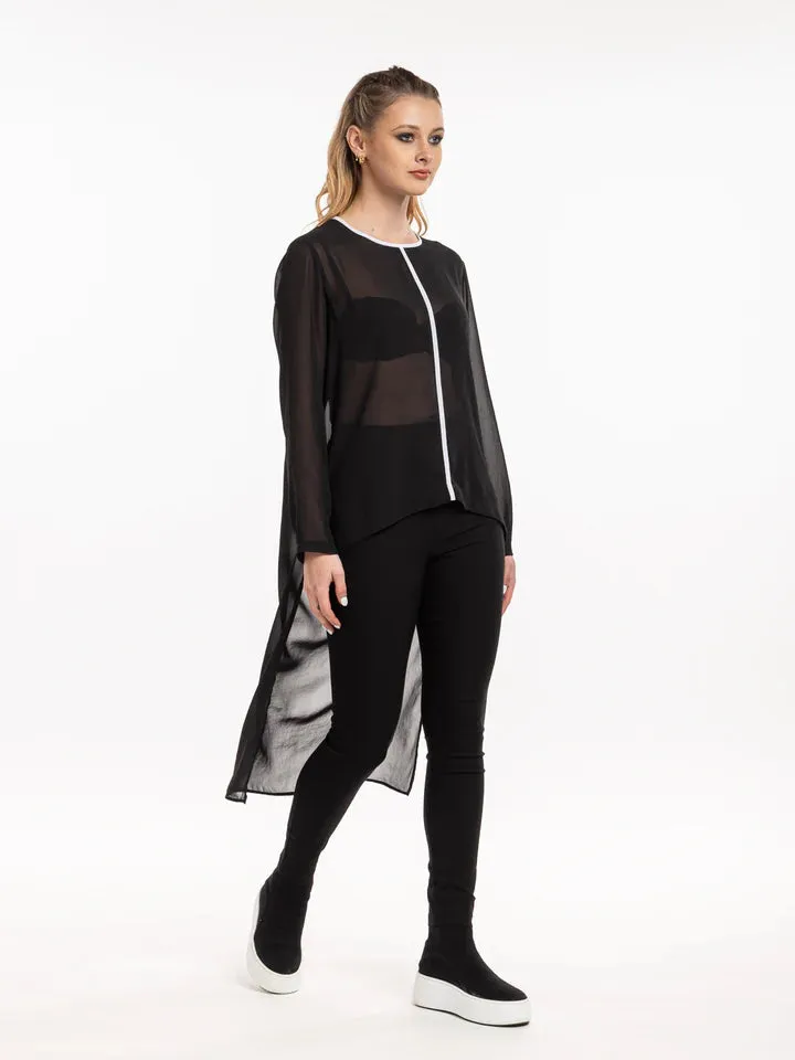 X LAB 537 Midnight Frost Top Black